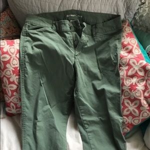 Olive Old Navy Pixie Pants